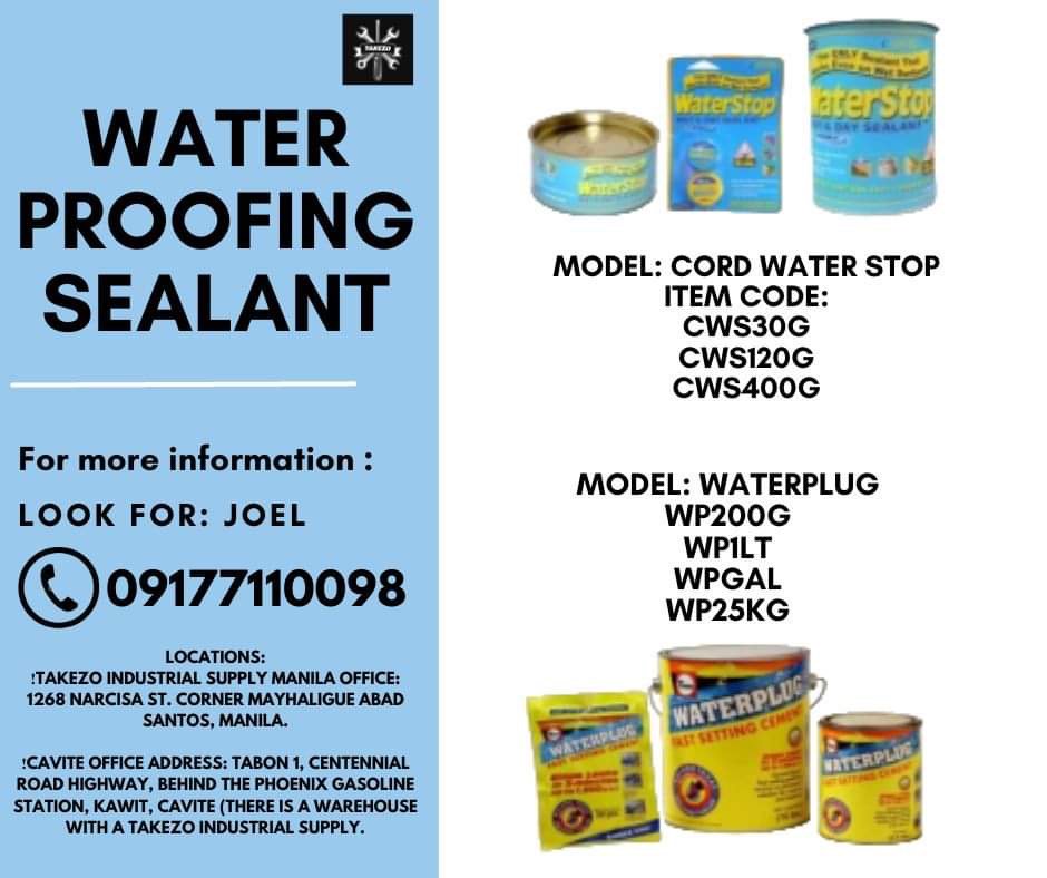 WATERPROOFING SEALANT, Commercial & Industrial, Industrial Equipment on