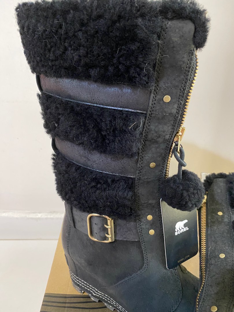 Sorel helen wedge discount holiday boot