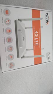 Wi-Tek WI-LTE3- 4G LTE N300 Wi-Fi Router with SIM Card Slot