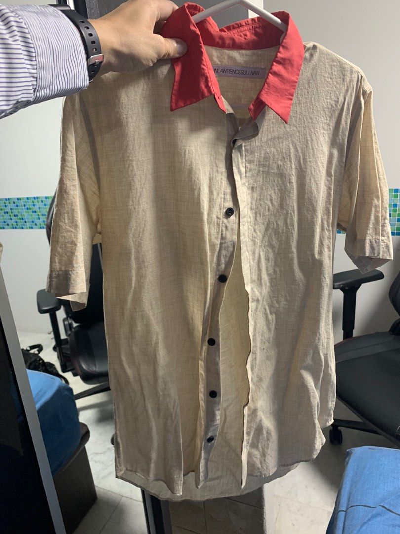 トップス JOHNLAWRENCESULLIVAN button down shirt John Laurence Sullivan Lawrence Denim Shirt Button Down Long