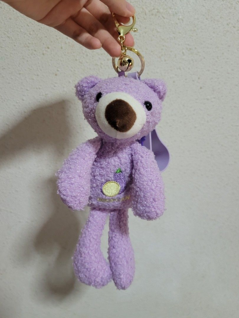 Purple on sale key ring