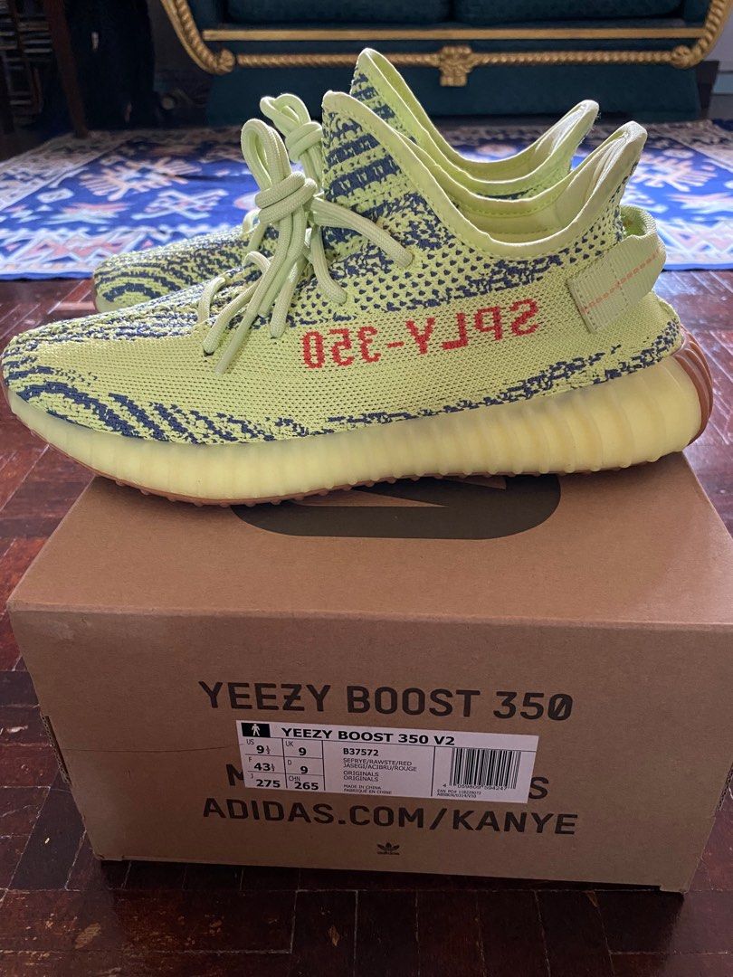Adidas yeezy shop yellow 60