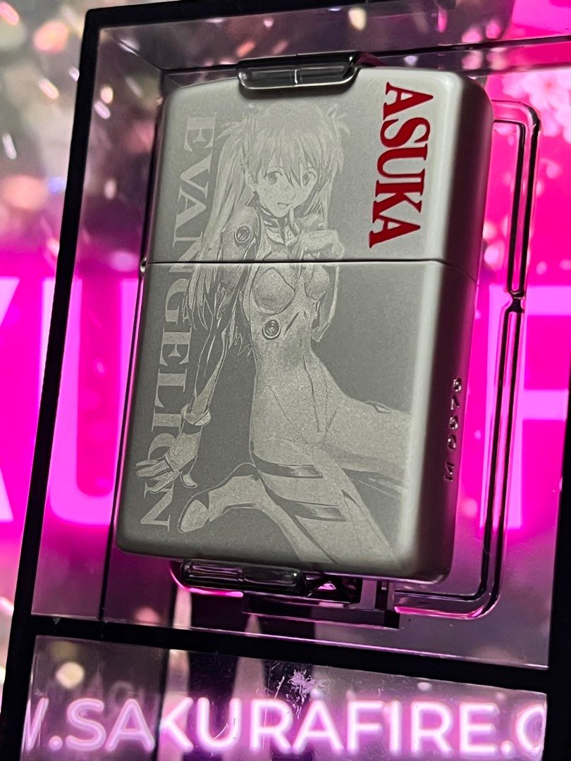 🔥ZIPPO🔥2007年日版《新世紀福音戰士- Eva》Asuka 明日香限量絕版古董