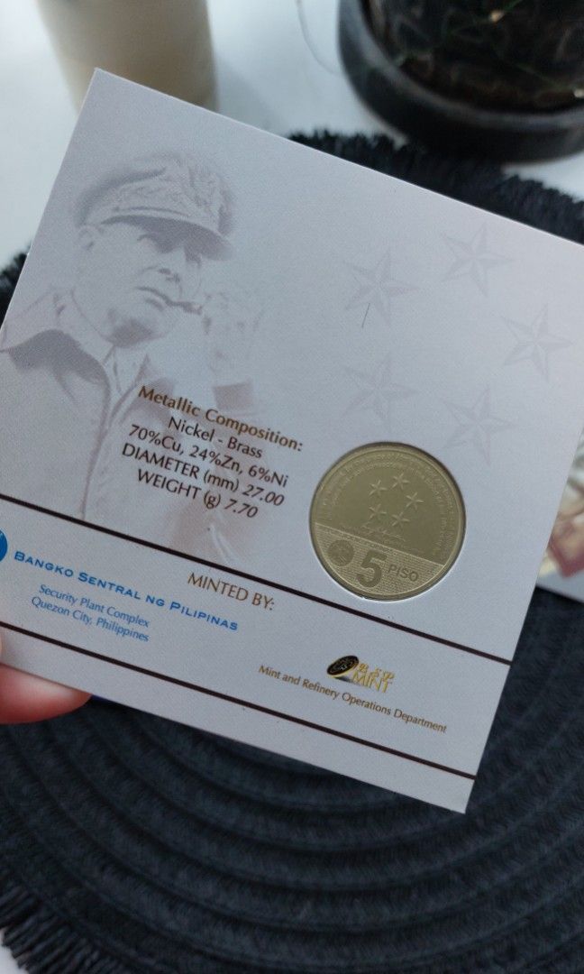 10 Piso | 5 Piso Commemorative Coin [4/Set] BU, Hobbies & Toys ...