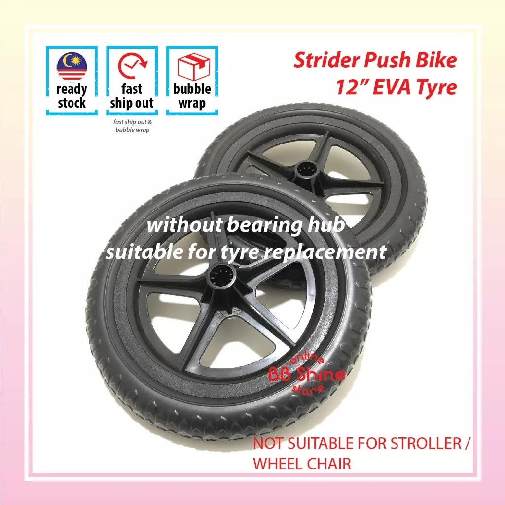 Strider wheel shop bearings