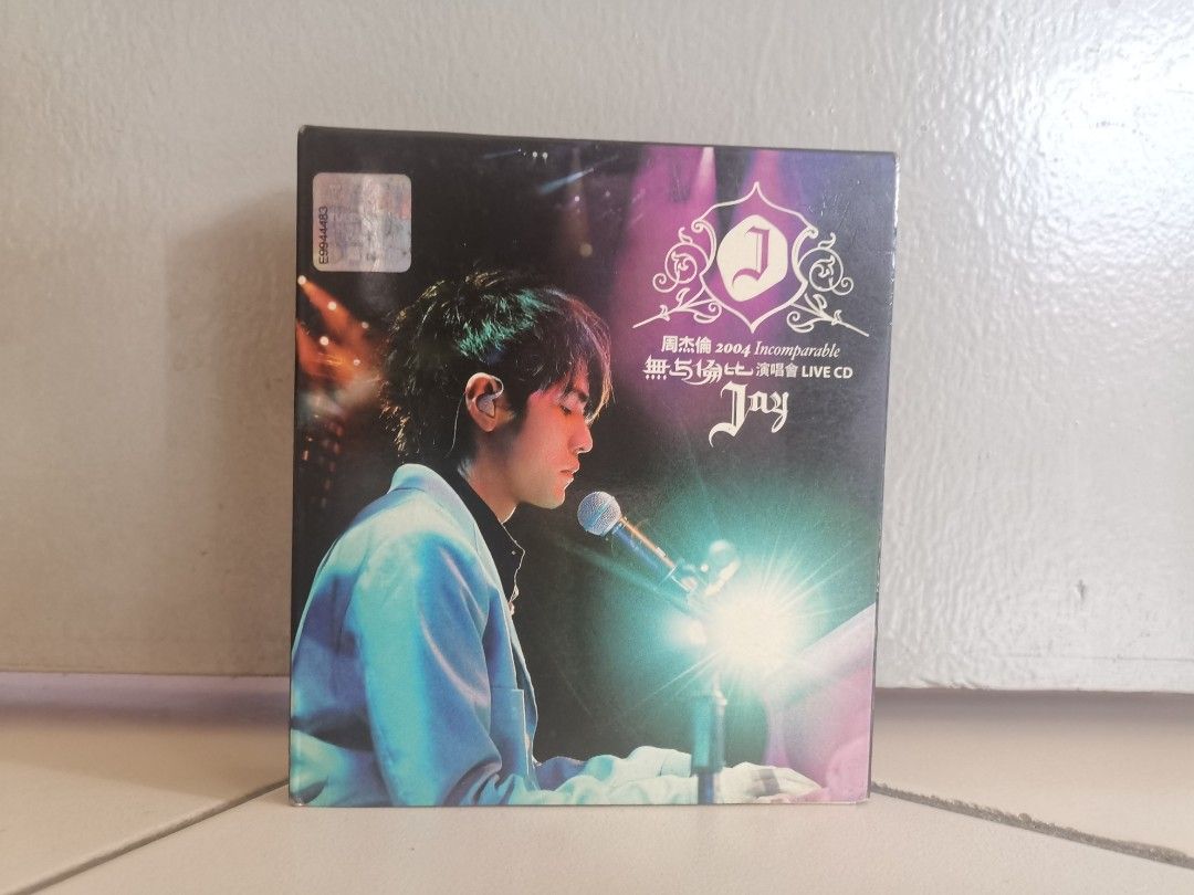 2CD+VCD) 周杰倫2004 無與倫比演唱會Live CD Jay Chou 2004