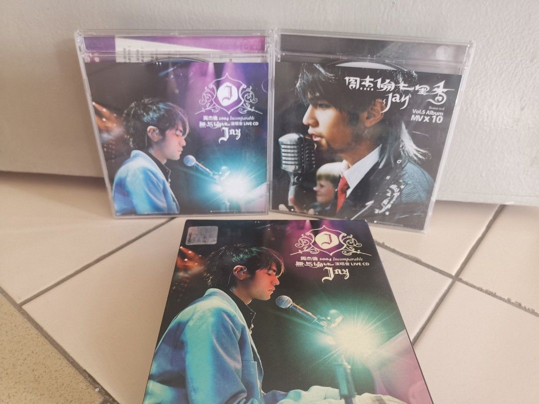 美品 周杰倫 Jay Chou 2004無与倫比 演唱會LIVE CD台湾盤 周杰倫2004無與倫比演唱會(2CD + MV VCD) (台湾盤): Amazon.ca