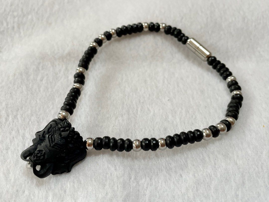 Thai Amulet Car Hanging Chain / Single Hook / Cocunut Shell With