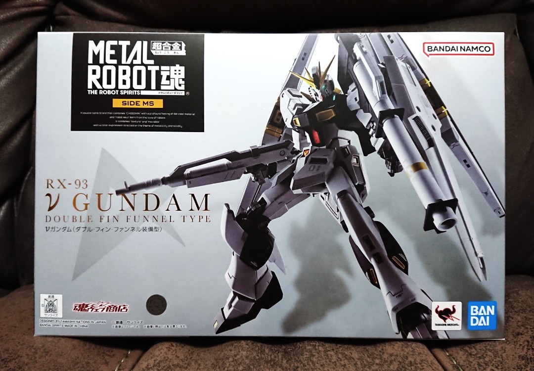 ((全新)) 日版- MR Metal Robot 魂Nu Gundam RX-93 Double