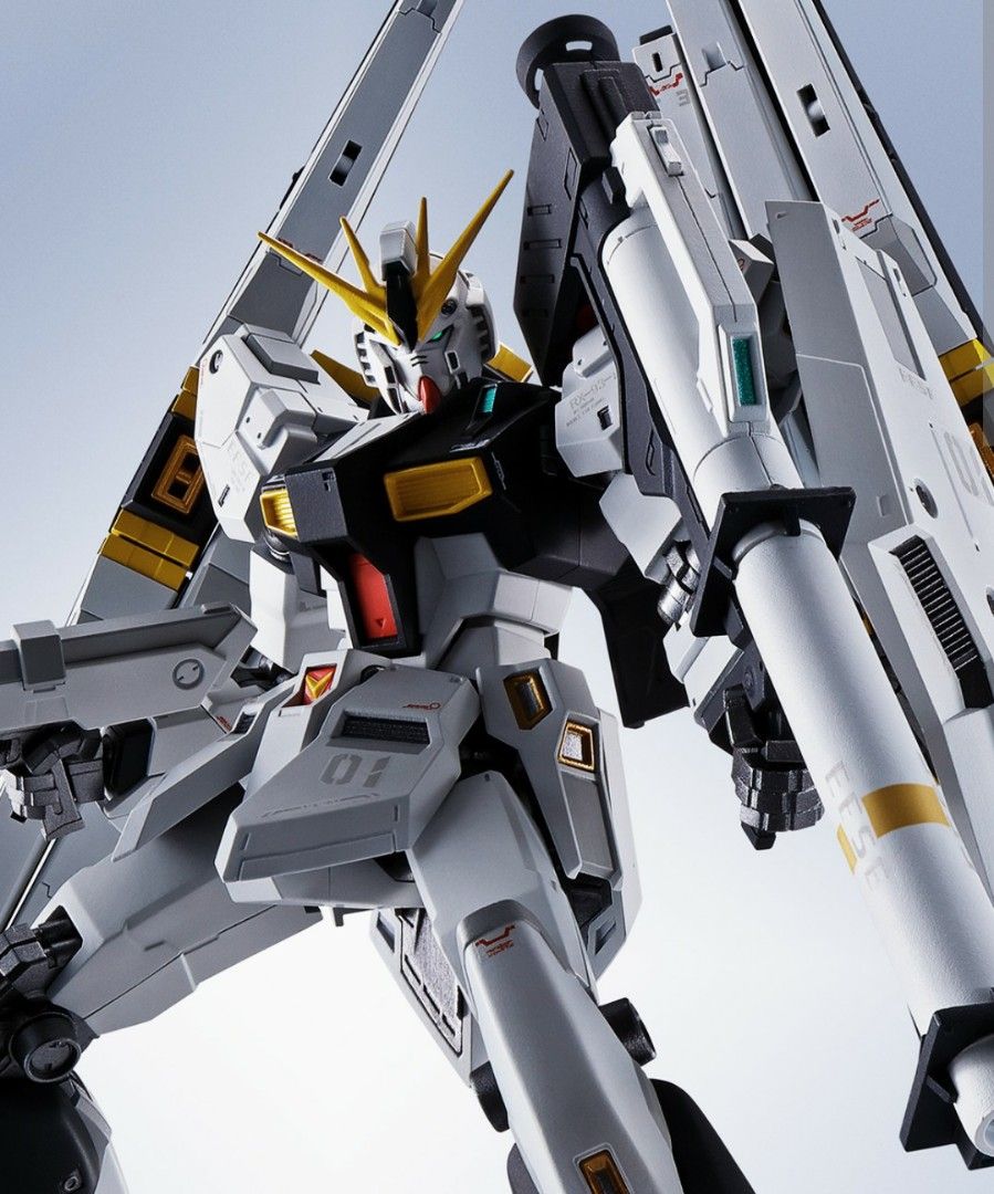 全新)) 日版- MR Metal Robot 魂Nu Gundam RX-93 Double Fin Funnel 
