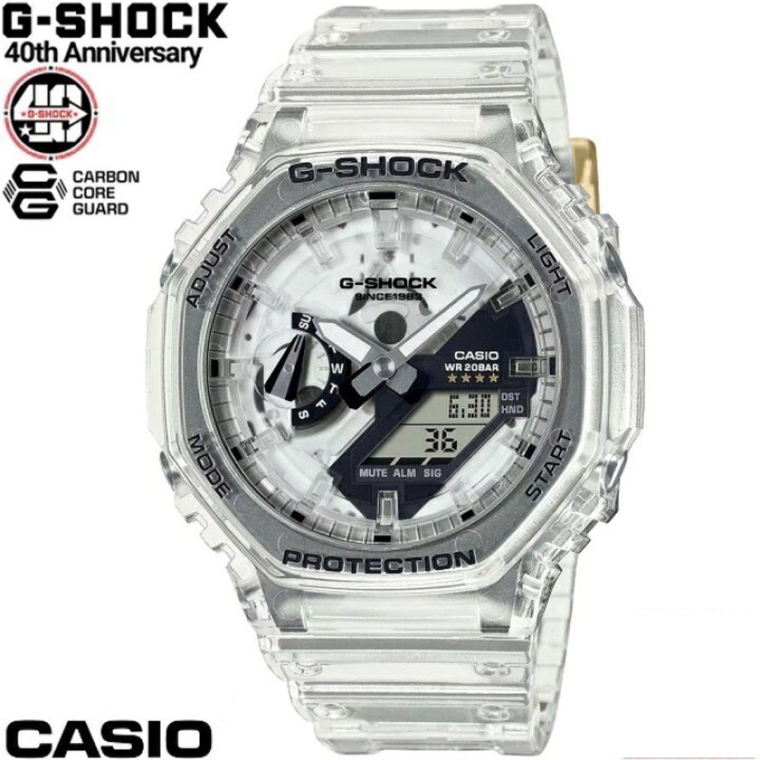 🇯🇵日本代購CASIO G-SHOCK 40th Anniversary CLEAR REMIX CASIO GA