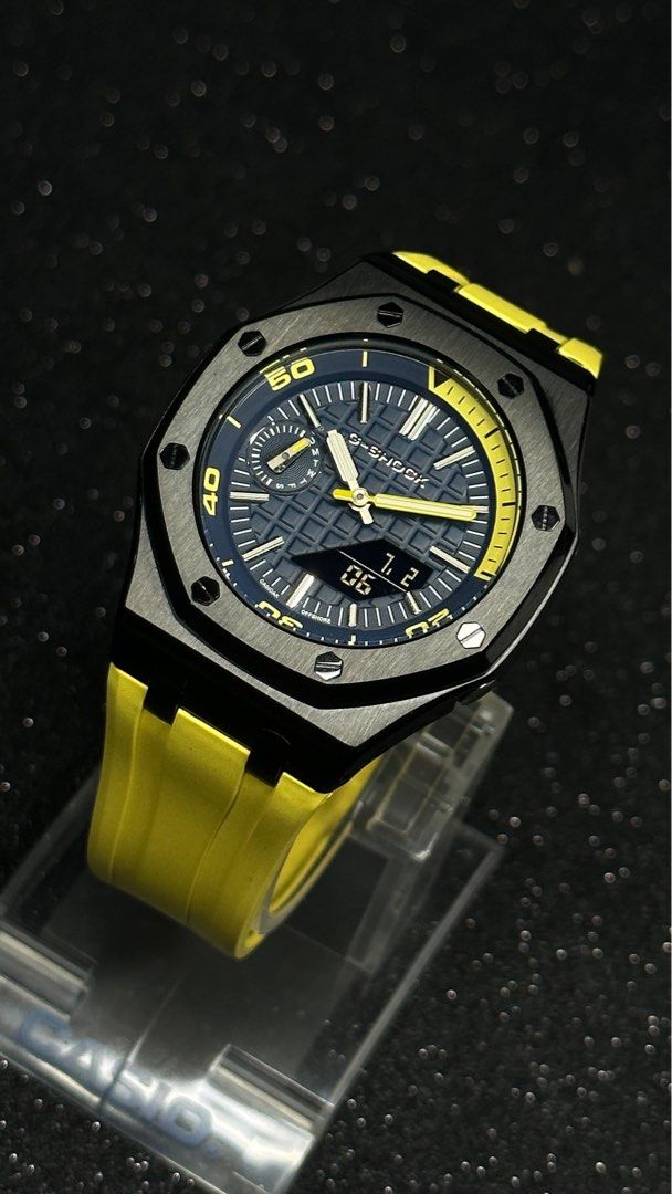 G shock glow in the dark hands top