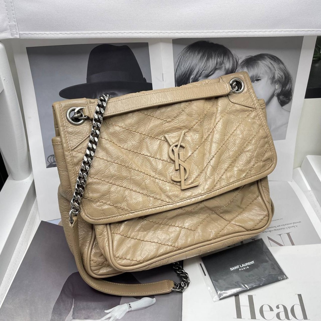 Saint Laurent Niki Lambskin in GHW, Luxury, Bags & Wallets on Carousell