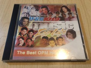 ABS CBN WRR101.9 Music For Life OPM Best Hits CD (Various Artist - Eraserheads, Rivermaya