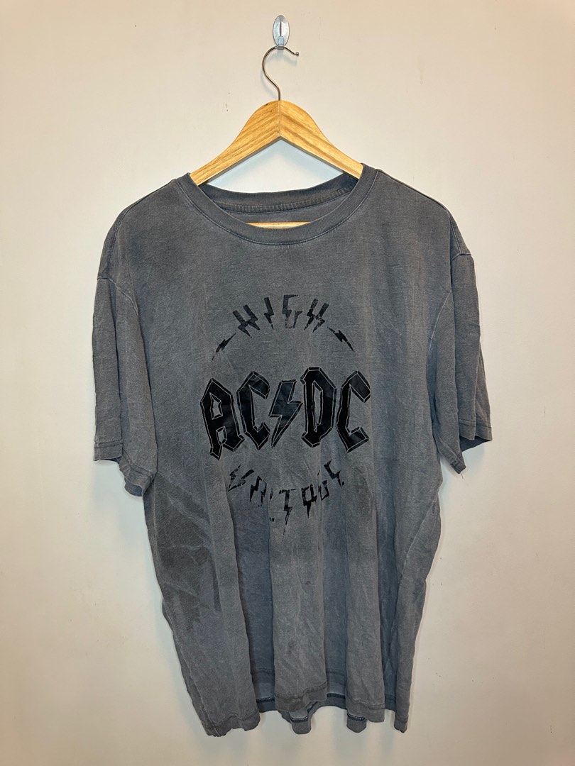 ACDC MERCH, Men's Fashion, Tops & Sets, Tshirts & Polo Shirts on Carousell