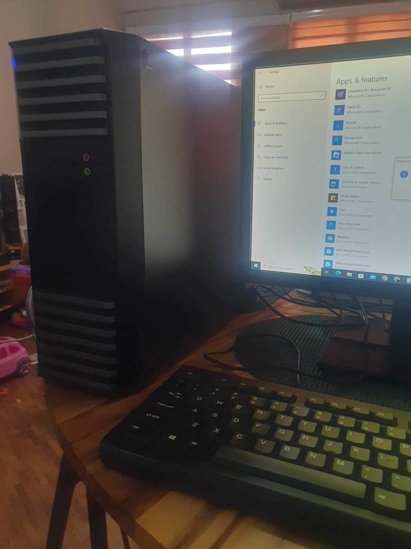 Acer i5 complete computer set, Computers & Tech, Desktops on Carousell