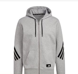 Men's gray adidas on sale hoodie