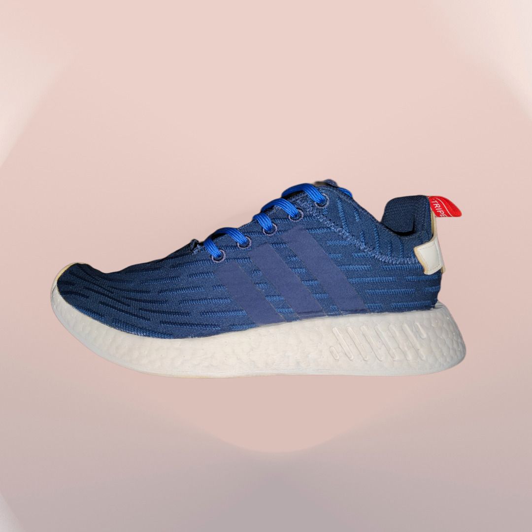 adidas NMD R2 Pk - Bb2952 - Size 9 Navy, White, Red