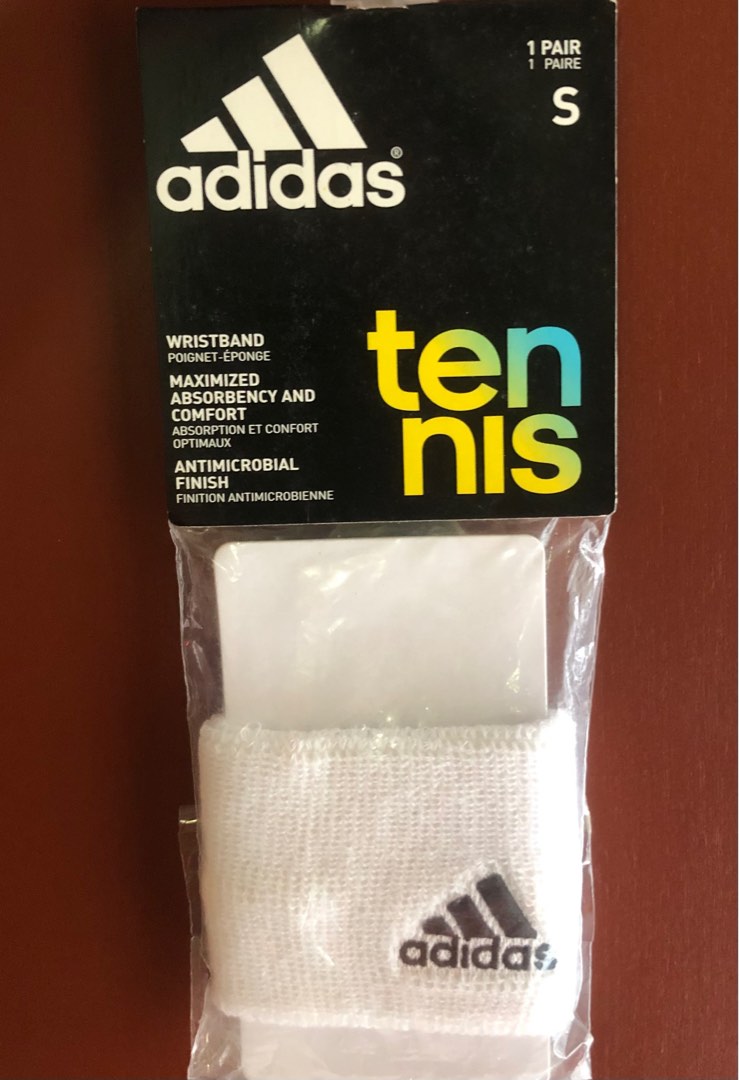 Adidas Tennis Wristband, Sports Equipment, Other Sports Equipment and