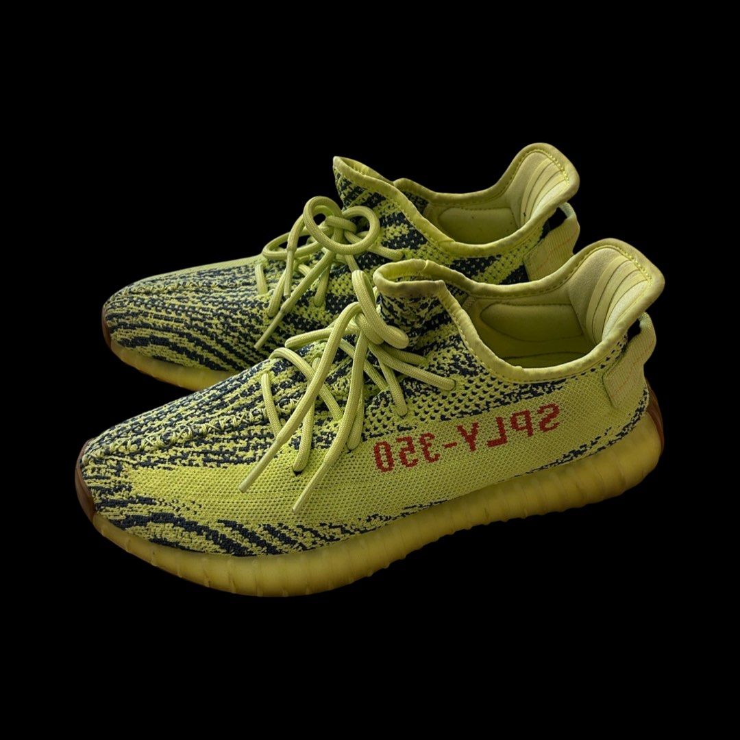 Yellow shop yeezys 7