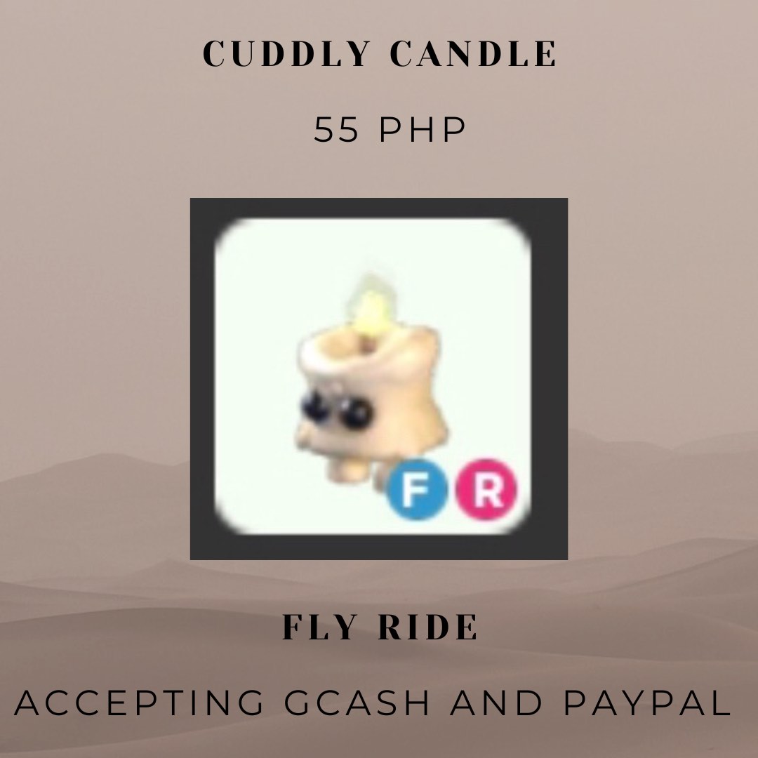 Adopt Me Pets Cuddly Candle on Carousell