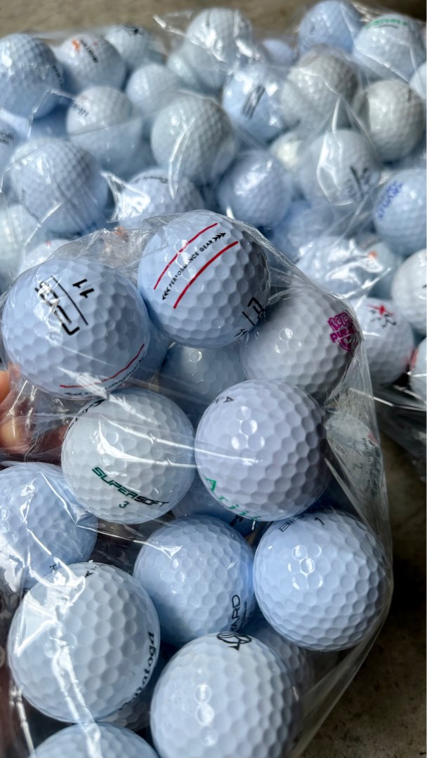 Used sales golf balls
