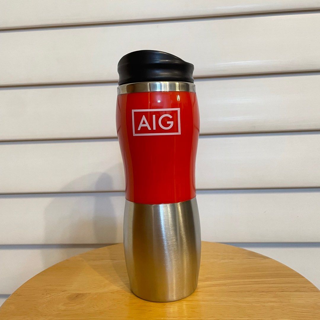 AIG Red Reusable Thermal Flask