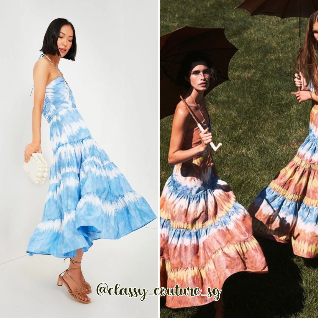 alexis blue white dress Alexis Dress Western White  Shop KOCH