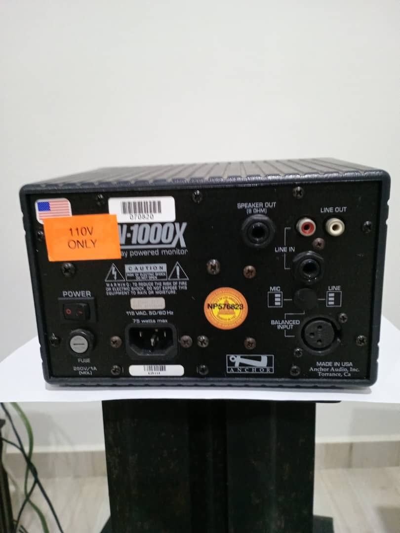 Anchor AN1000X Active PA Speaker, Audio, Soundbars, Speakers