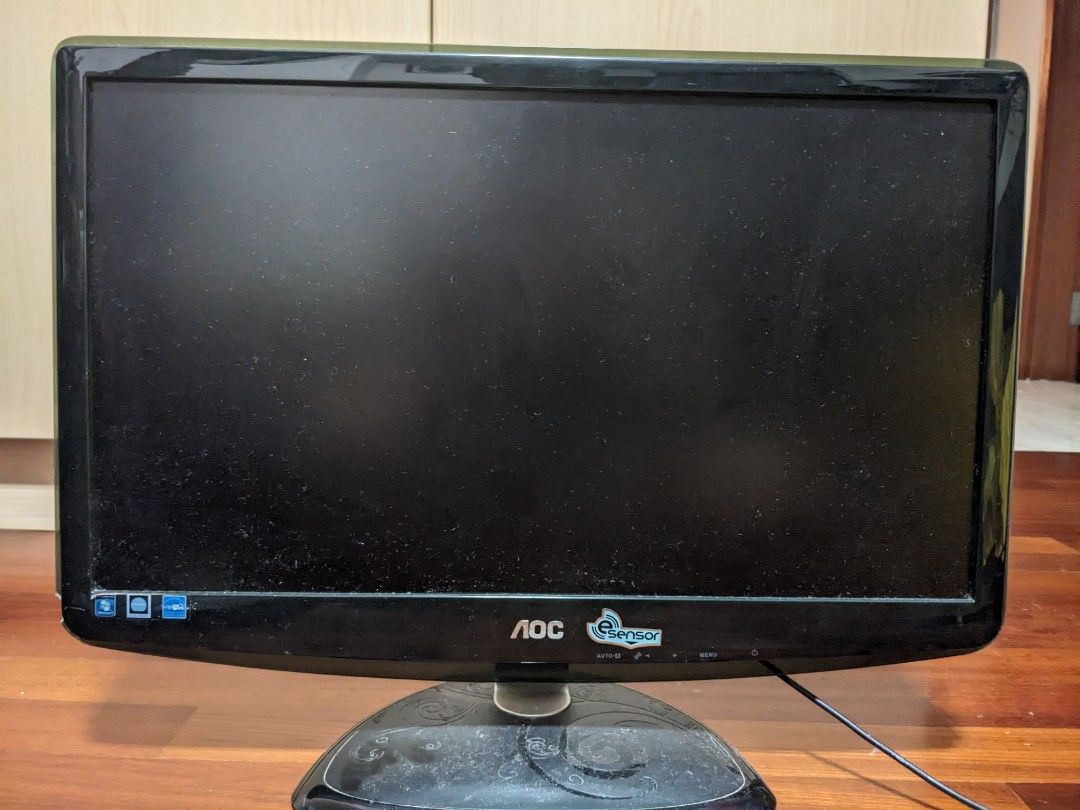 AOC Monitor, Computers & Tech, Parts & Accessories, Monitor Screens on ...