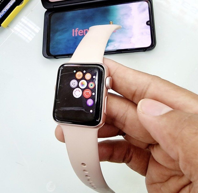 Apple watch series 2 rose hotsell gold