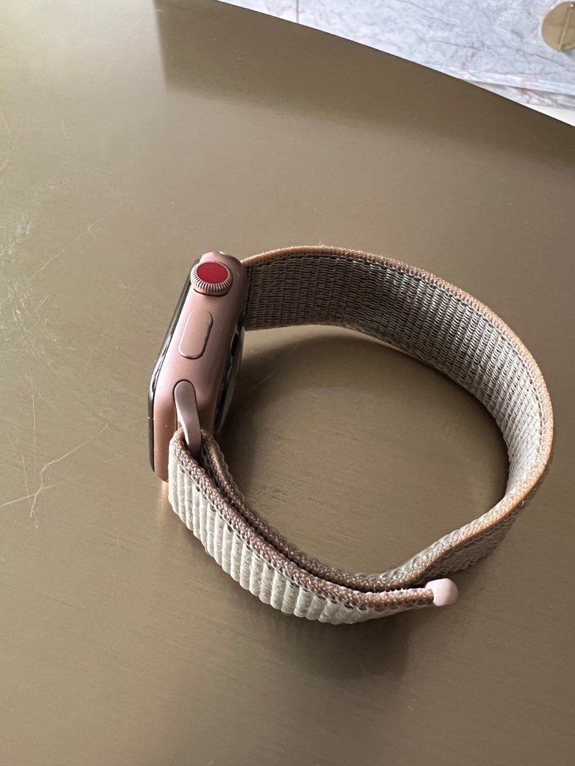 Apple watch series 3 new arrivals rose gold 38mm gps
