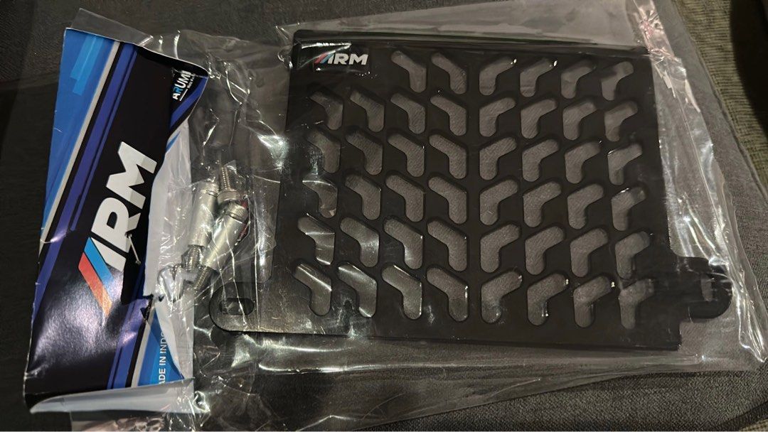 ARM Radiator Cover, Motorcycles, Motorcycle Accessories on Carousell