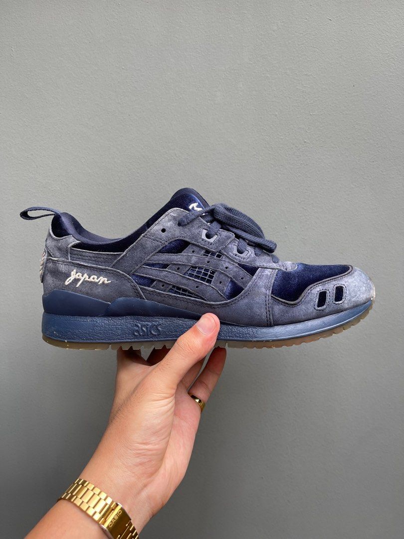 Asics gel-lyte iii beams x mita souvenir jacket top navy