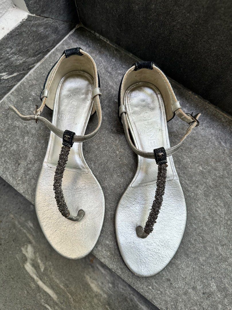 Chanel sales strap slides