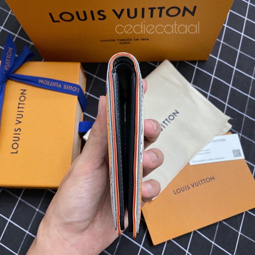 LV Slender Mirror Wallet, Luxury, Bags & Wallets on Carousell