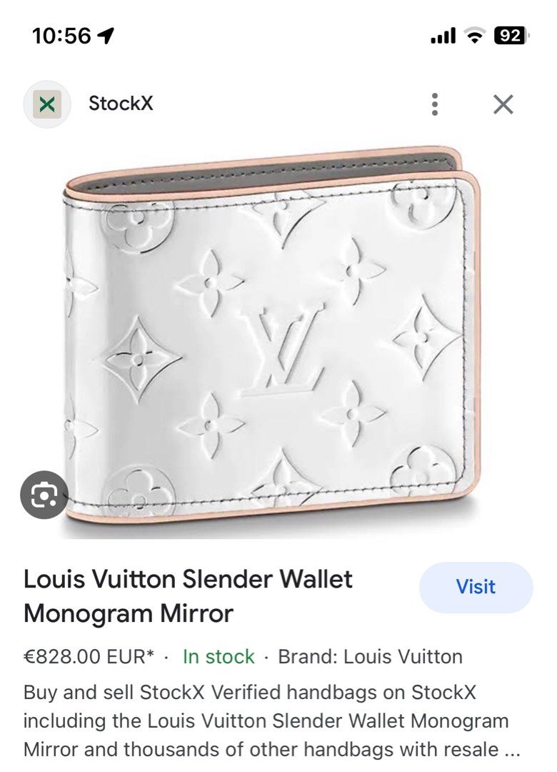 LV Monogram Titanium Multiple Wallet, Luxury, Bags & Wallets on Carousell