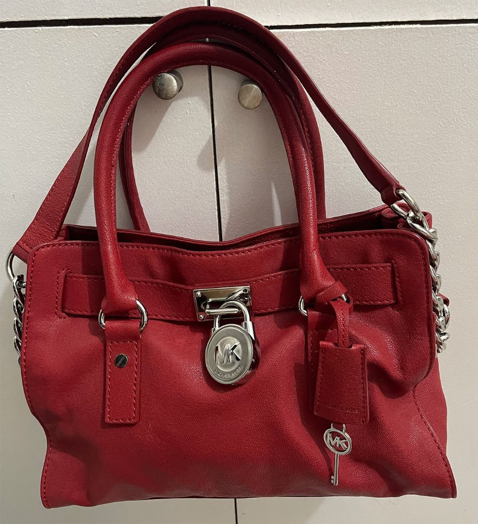 Michael Kors Hamilton Bag, Luxury, Bags & Wallets on Carousell