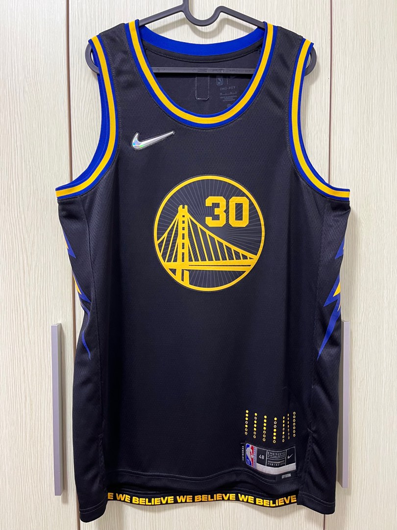 Steph Curry Golden State Warriors Nike City Edition Swingman Jersey 2022  NBA New