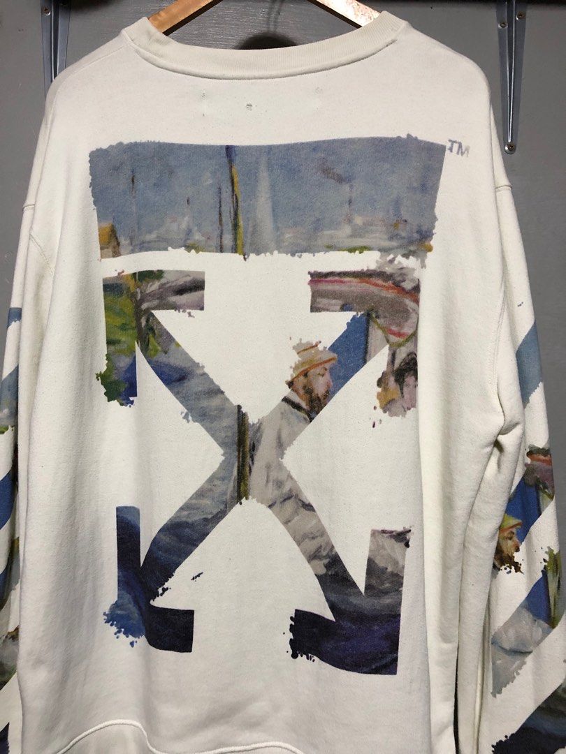 Off white monet t shirt 2025