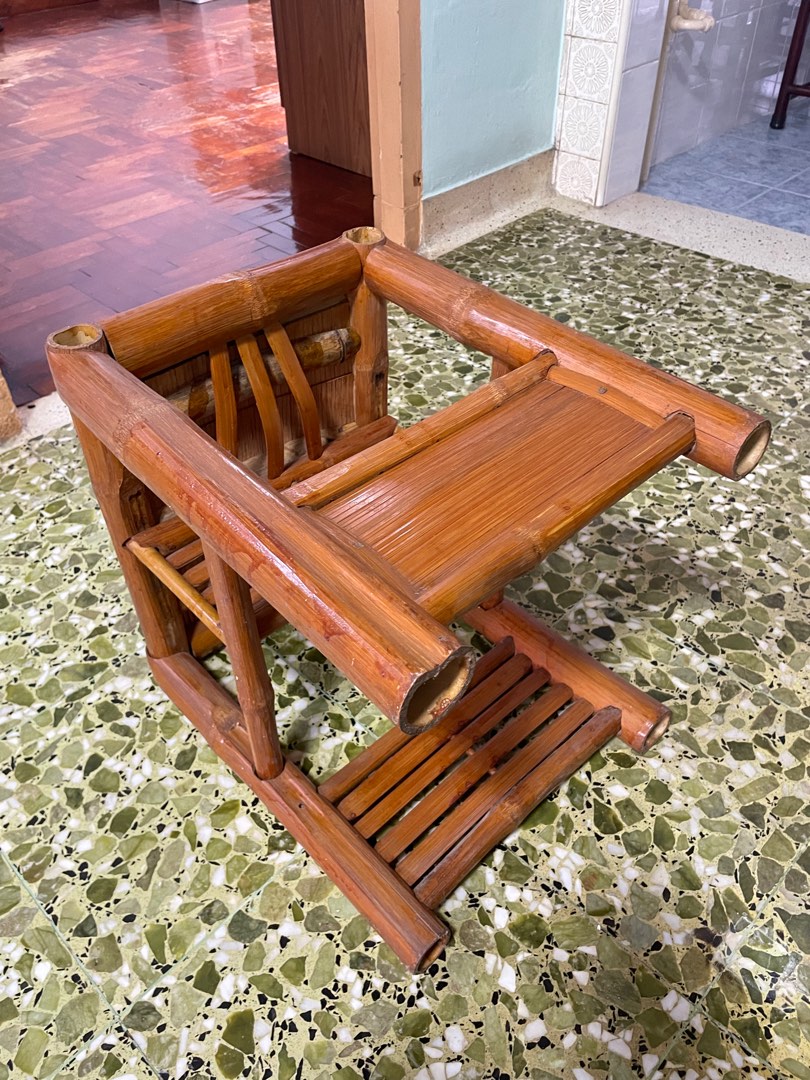 Bamboo baby chair, Furniture & Home Living, Furniture, Chairs on Carousell