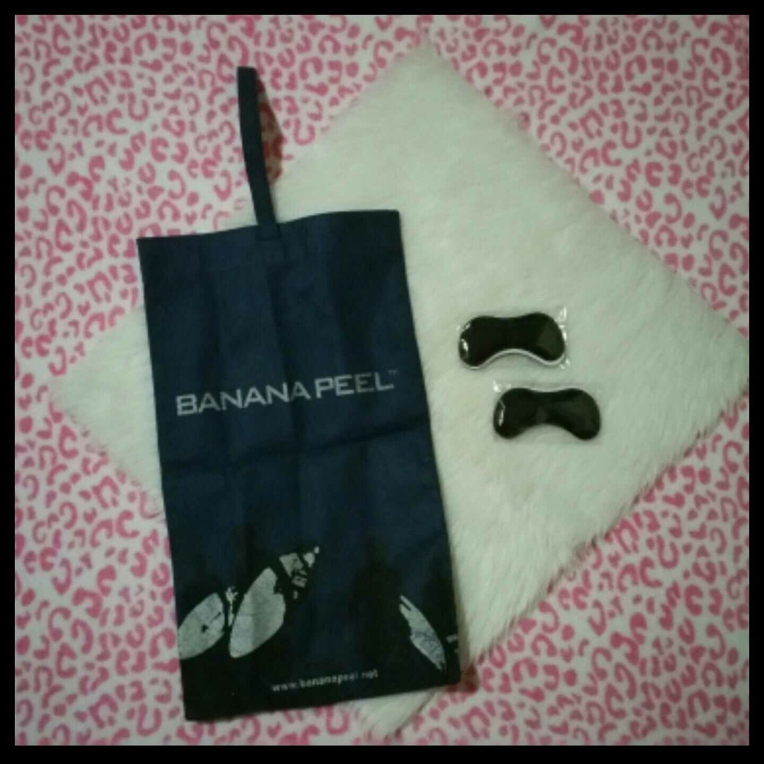 Banana Peel shoe dust bag and shoe inserts on Carousell