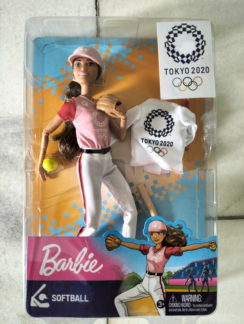 Barbie cheap softball player