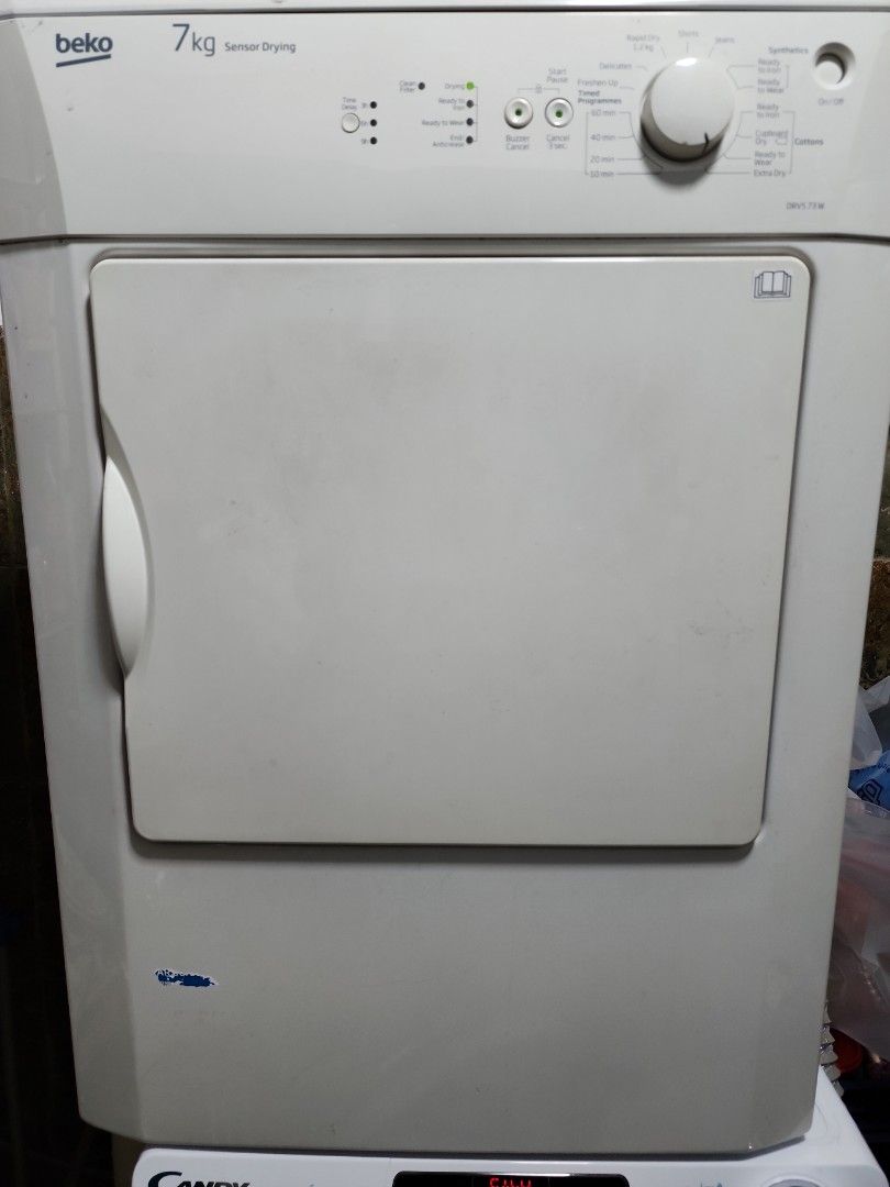 Beko 7kg dryer, TV & Home Appliances, Washing Machines and Dryers on ...