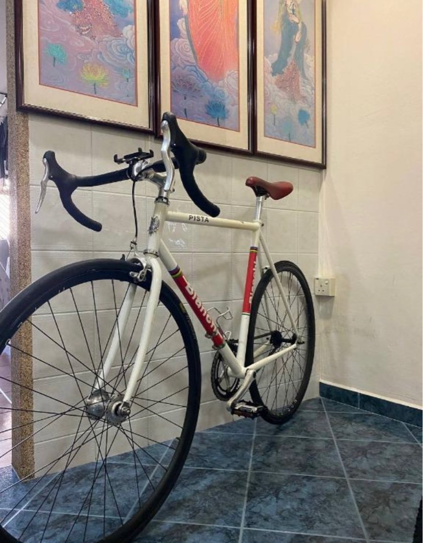 Bianchi Pista steel Sports Equipment Bicycles Parts Bicycles