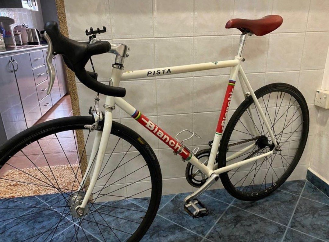 Bianchi pista steel 2019 track cheap bike
