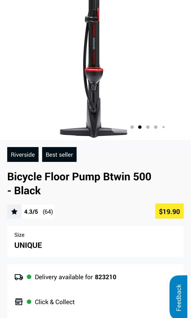 Btwin 500 pump manual hot sale