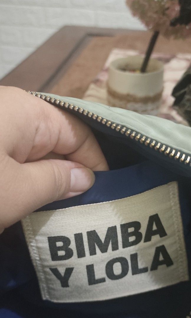 Bimba Y Lola Handbags In Sage Green