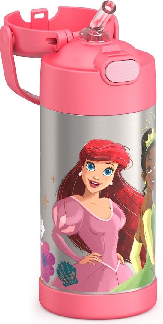 BN: THERMOS FUNTAINER Disney Princess 12 Ounce Stainless Steel