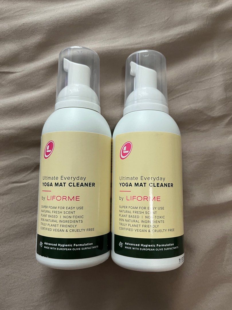 Liforme yoga cheap mat cleaning